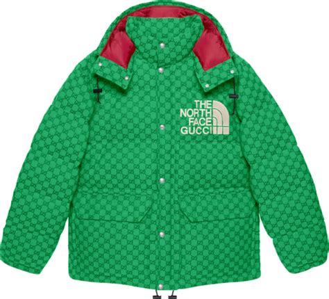 the north face gucci doudoune verte|Gucci north face collection.